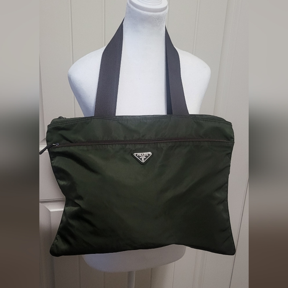 Prada nylon tote